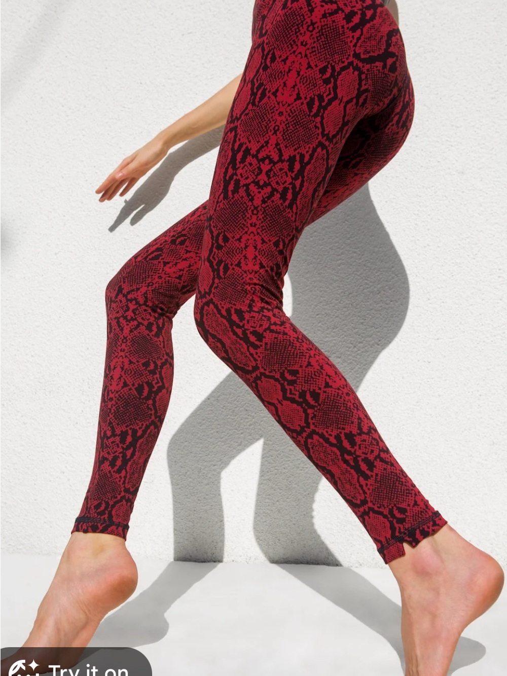 BuffBunny Red Venom SnakeSkin Print Leggings❤️ RARE! SOLD OUT FOR YEARS ❤️ SMALL